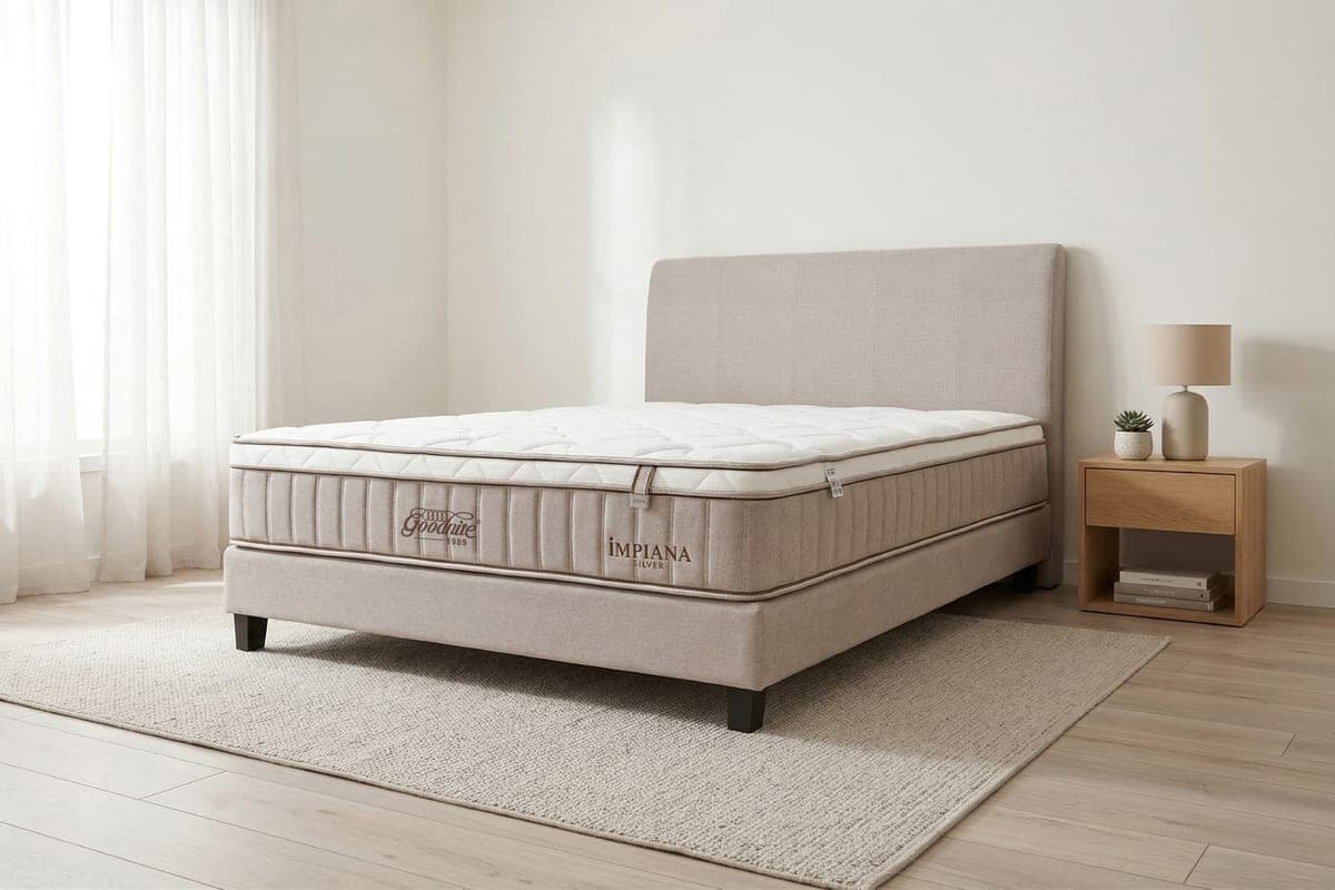 Impiana Silver + CS881 Bed Frame